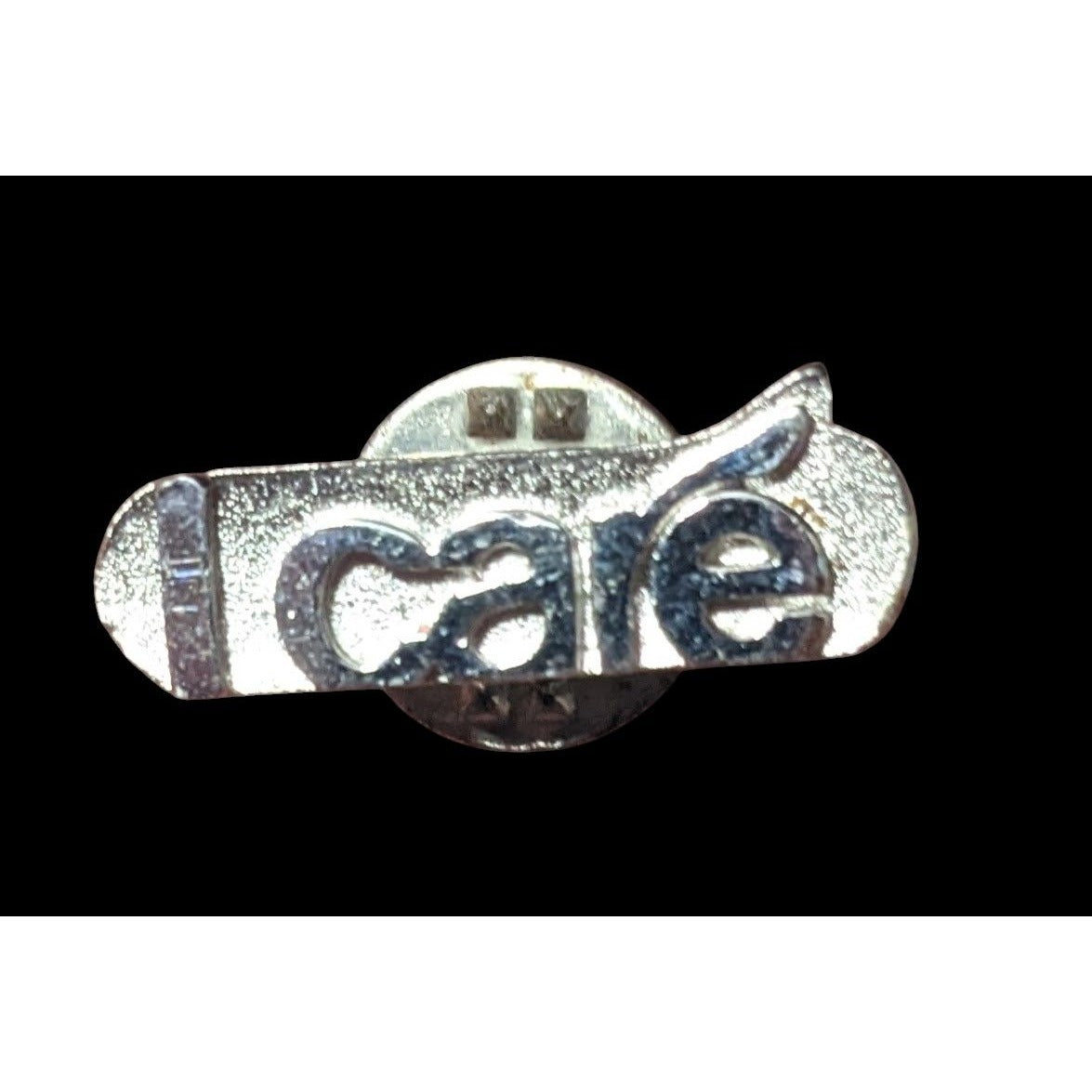 I Care  CVS Silver  Tone Casual Lapel Pin