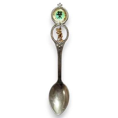 Vintage Travel Metal Silver Tone Universal Studios Florida Charm Spoon 4 1/2 in
