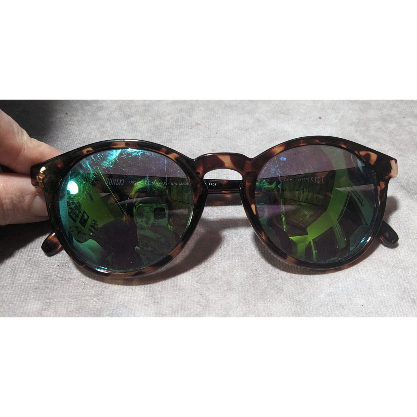 Sunski Dipseas Tortoise Mirror Sunglasses