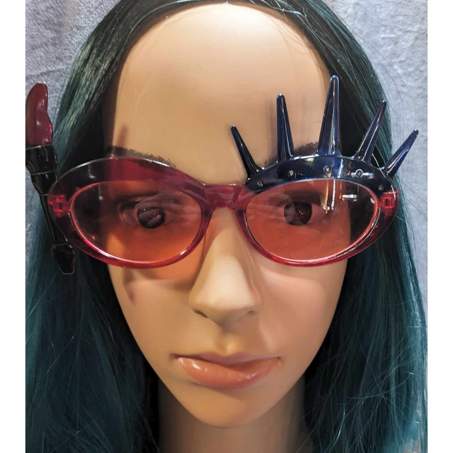 Lady Liberty Red And Blue Fashion Sunglasses