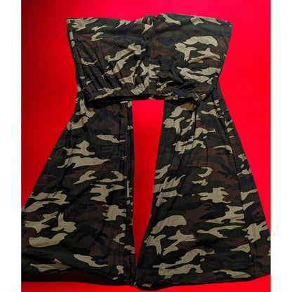 Hot Kiss Camo Bell Bottoms