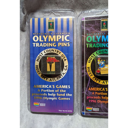 Vintage Unopened 1996 Atlanta Olympics Trading PIns