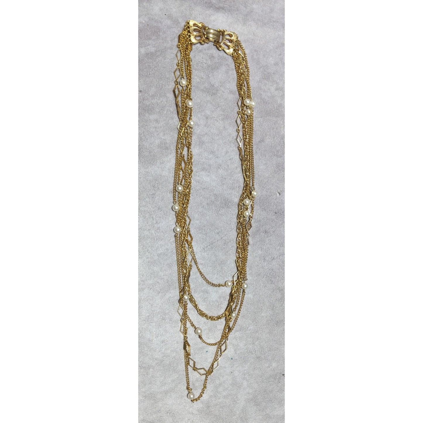 Something Special Gold Glam Multilayer Necklace