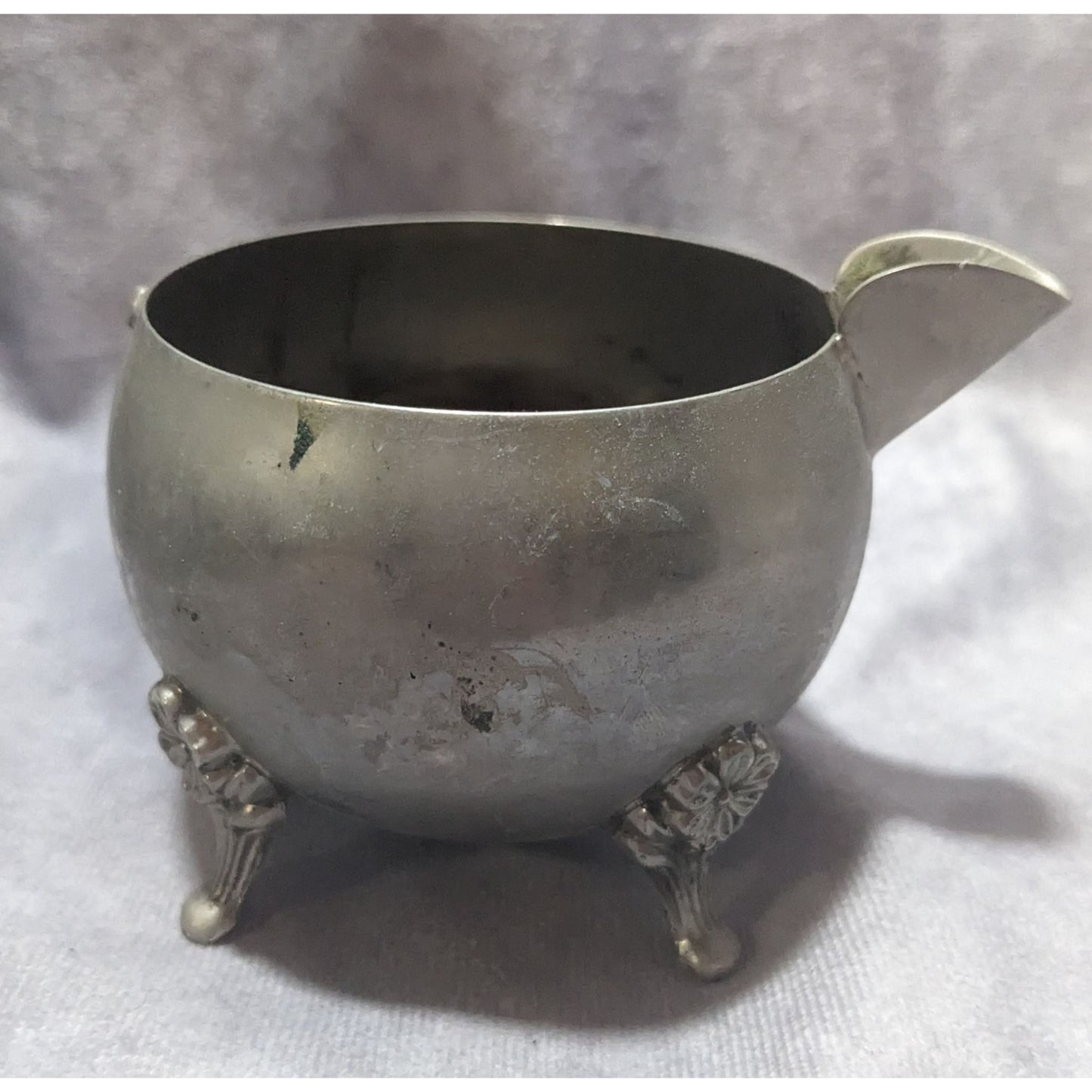 Vintage Silver Plated Creamer Bowl