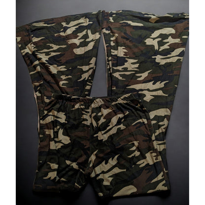 Hot Kiss Camo Bell Bottoms