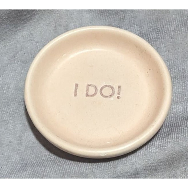 I Do Ceramic Trinket Dish