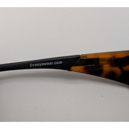 Live Eyewear WS413C Tortoise Fit-Over Wraparound Sunglasses Small-Medium