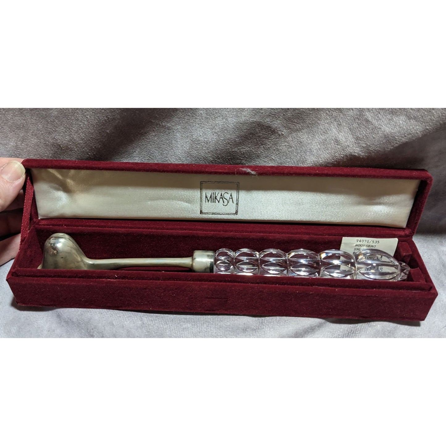 Mikasa Austrian Crystal Candle Snuffer