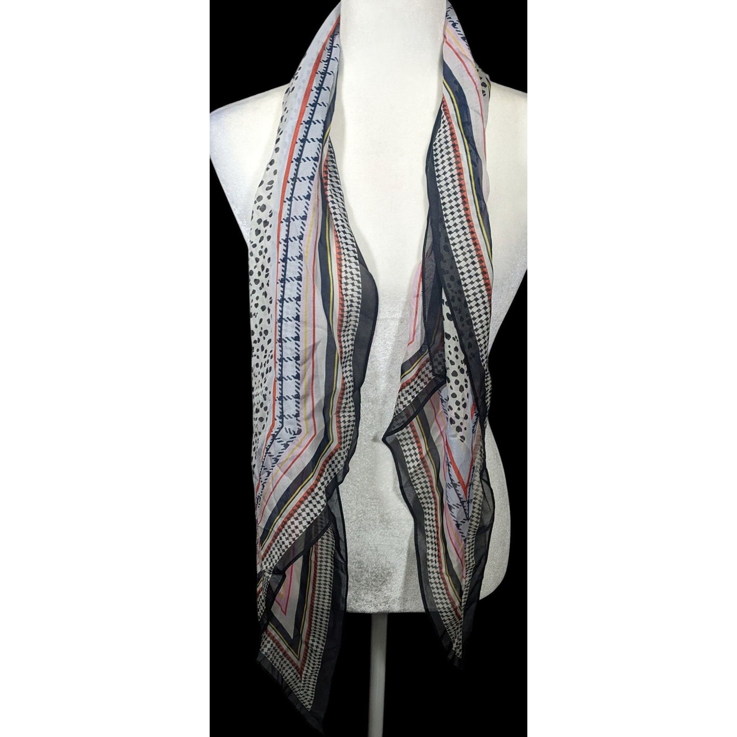 Preppy Multi Pattern Super Soft Lightweight Scarf