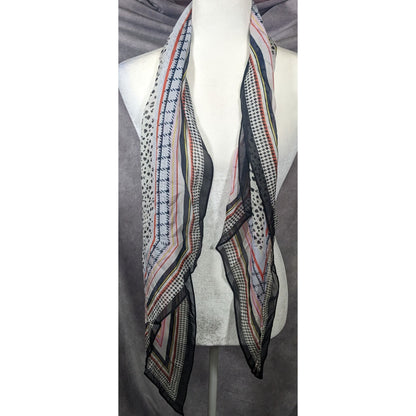 Preppy Multi Pattern Super Soft Lightweight Scarf