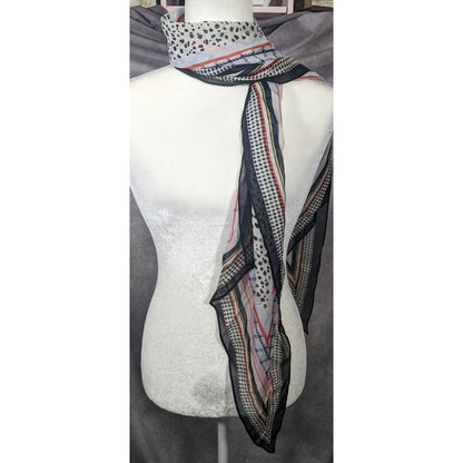 Preppy Multi Pattern Super Soft Lightweight Scarf