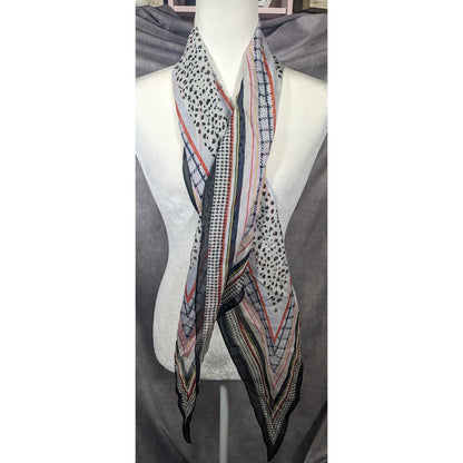 Preppy Multi Pattern Super Soft Lightweight Scarf