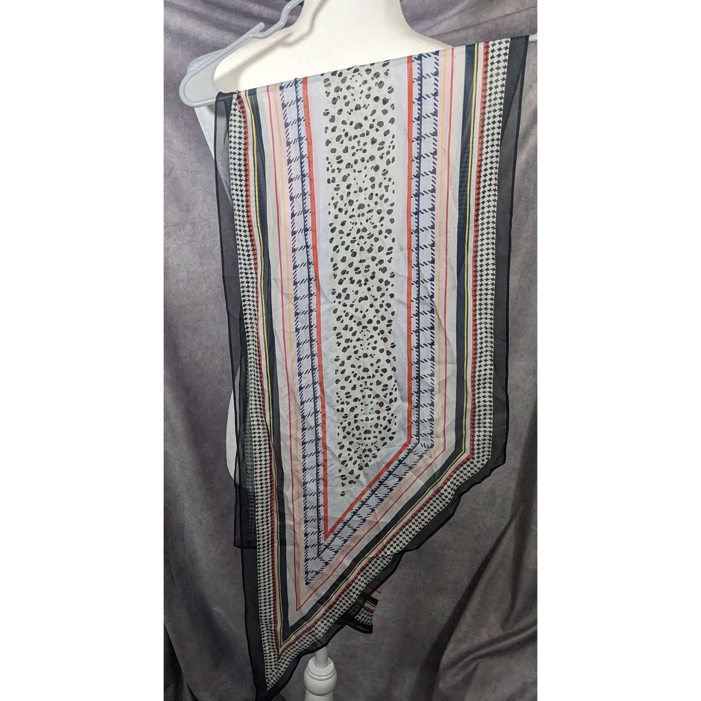 Preppy Multi Pattern Super Soft Lightweight Scarf