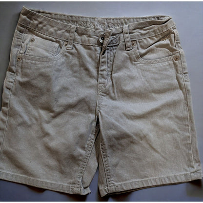 Justice Grey Jean Shorts