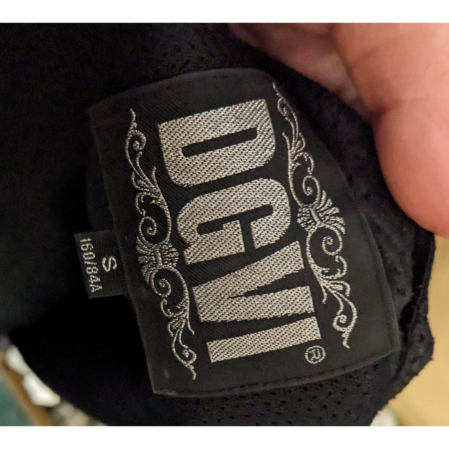 DGVI Black Casual Jacket With Printed Royal Crest Accents Size Small