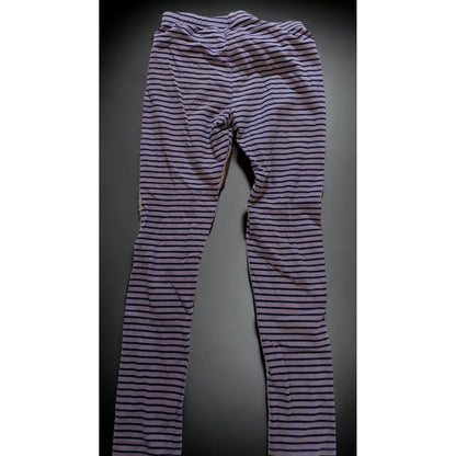 Cat And Jack Purple Striped Leggings