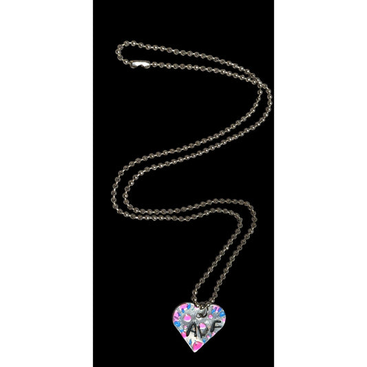 Handmade Heart AVF Necklace