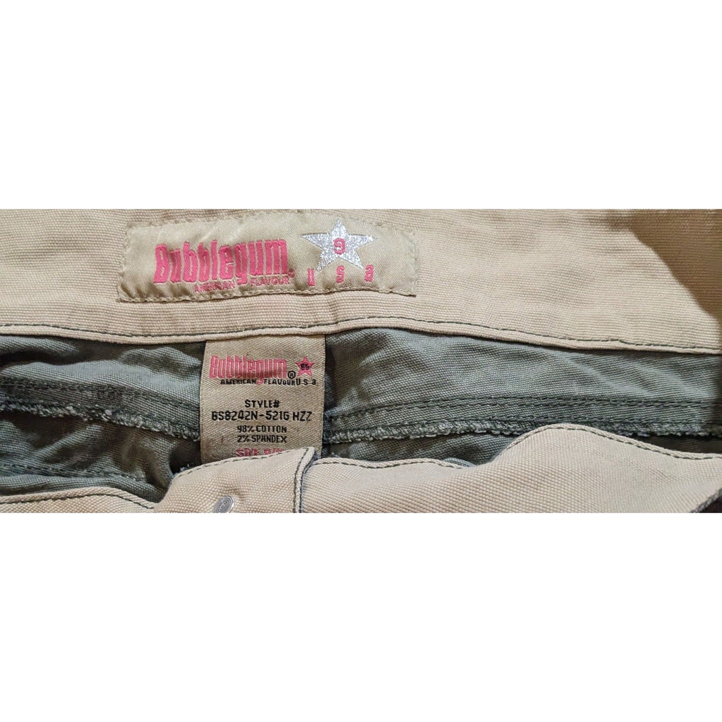 Vintage Y2K Bubblegum Camo Pants