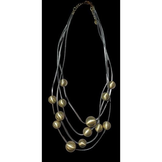 Sweet Lola Gold Orb Necklace