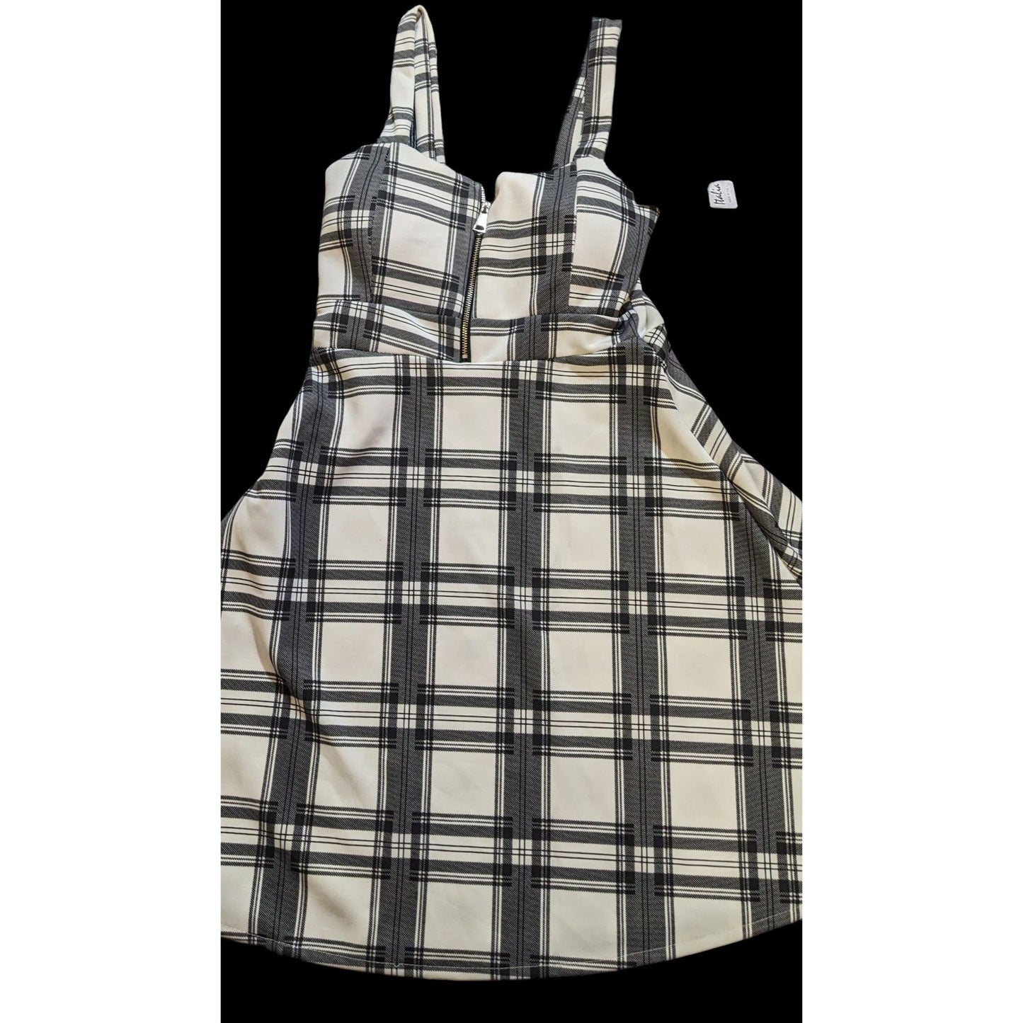 Moda Italia Plaid Summer Dress