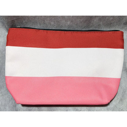 Kate Spade x Clinique Striped Cosmetic Bag