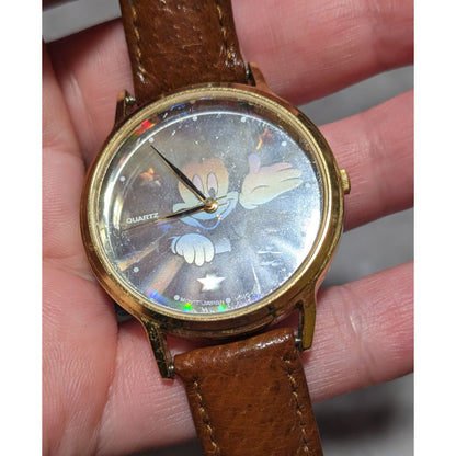 Vintage Lorus Holographic Collectible Mickey Watch