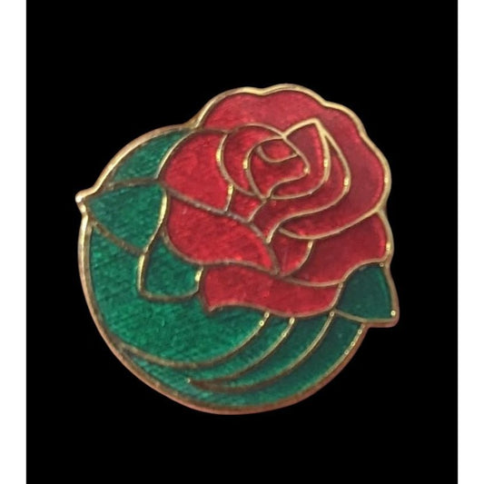 Vintage 80s Tournament Of Roses Enamel Lapel Pin