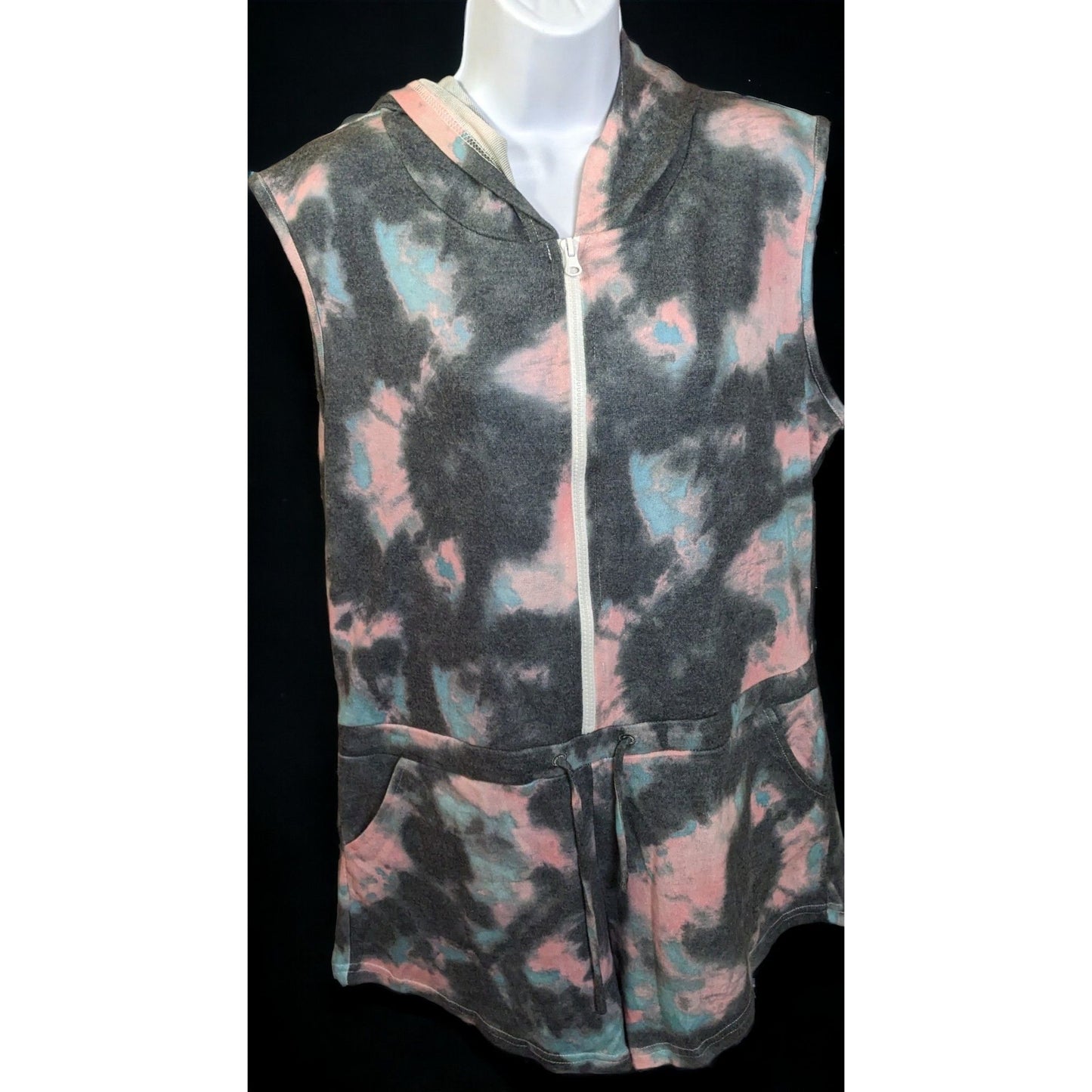 Suzzi Tie Dye Hooded Romper