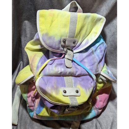 Candies Rainbow Tie Dye Glitter Strap Backpack