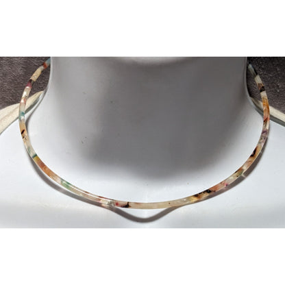 Rainbow Tortoise Coil Choker