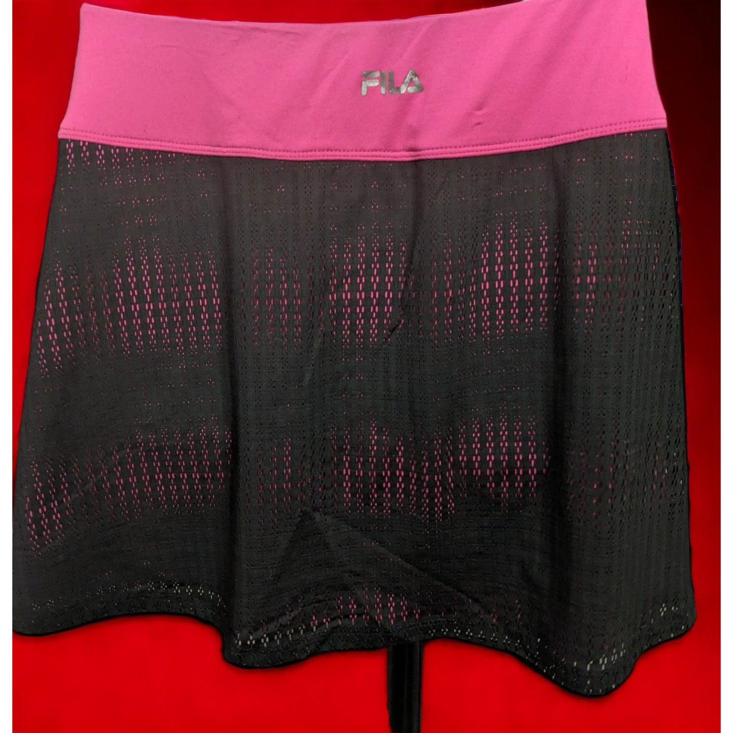 Fila Black And Pink Skort