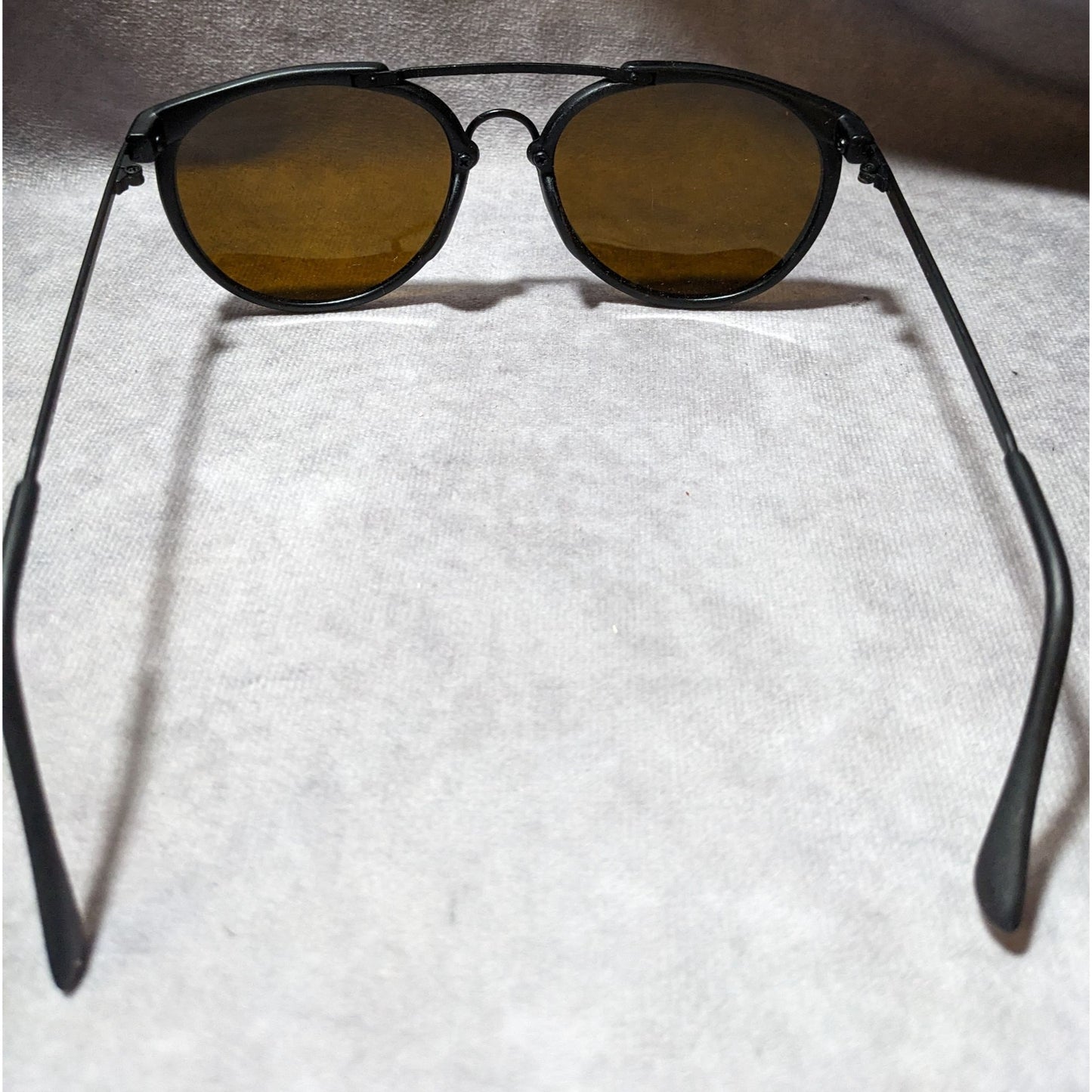 Eagle Eyes Vintage 90s Black Aviator Sunglasses