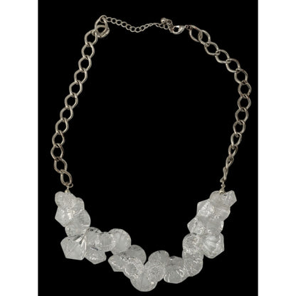 Chunky Iced-Out Statement Necklace
