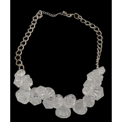 Chunky Iced-Out Statement Necklace