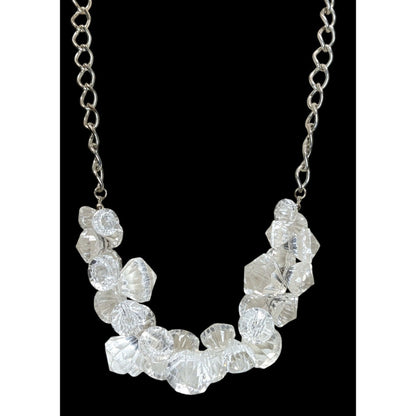 Chunky Iced-Out Statement Necklace