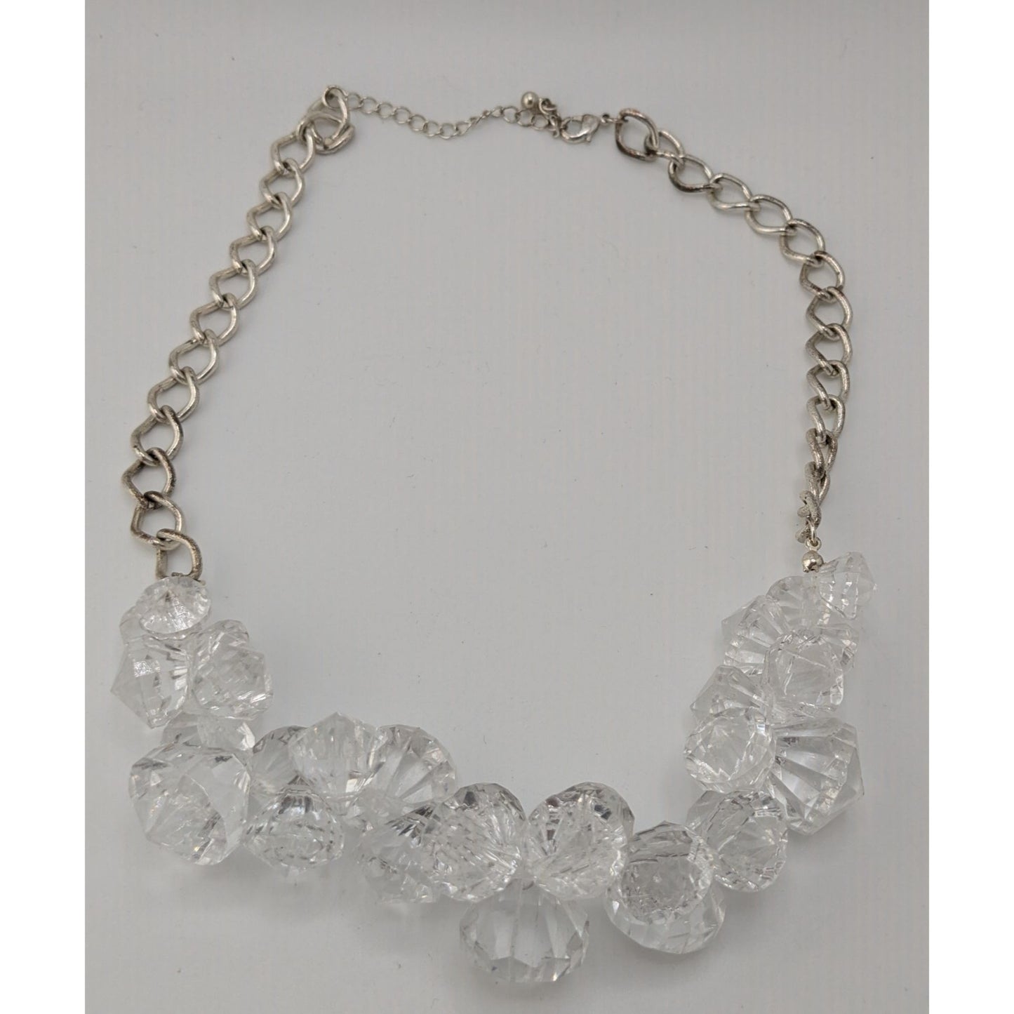 Chunky Iced-Out Statement Necklace