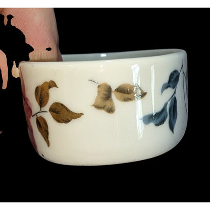 Grandmillennial Vintage Otagiri Japan Floral Porcelain Trinket Box