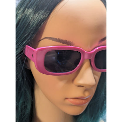 Aire Ceres Fuchsia Rectangular Sunglasses