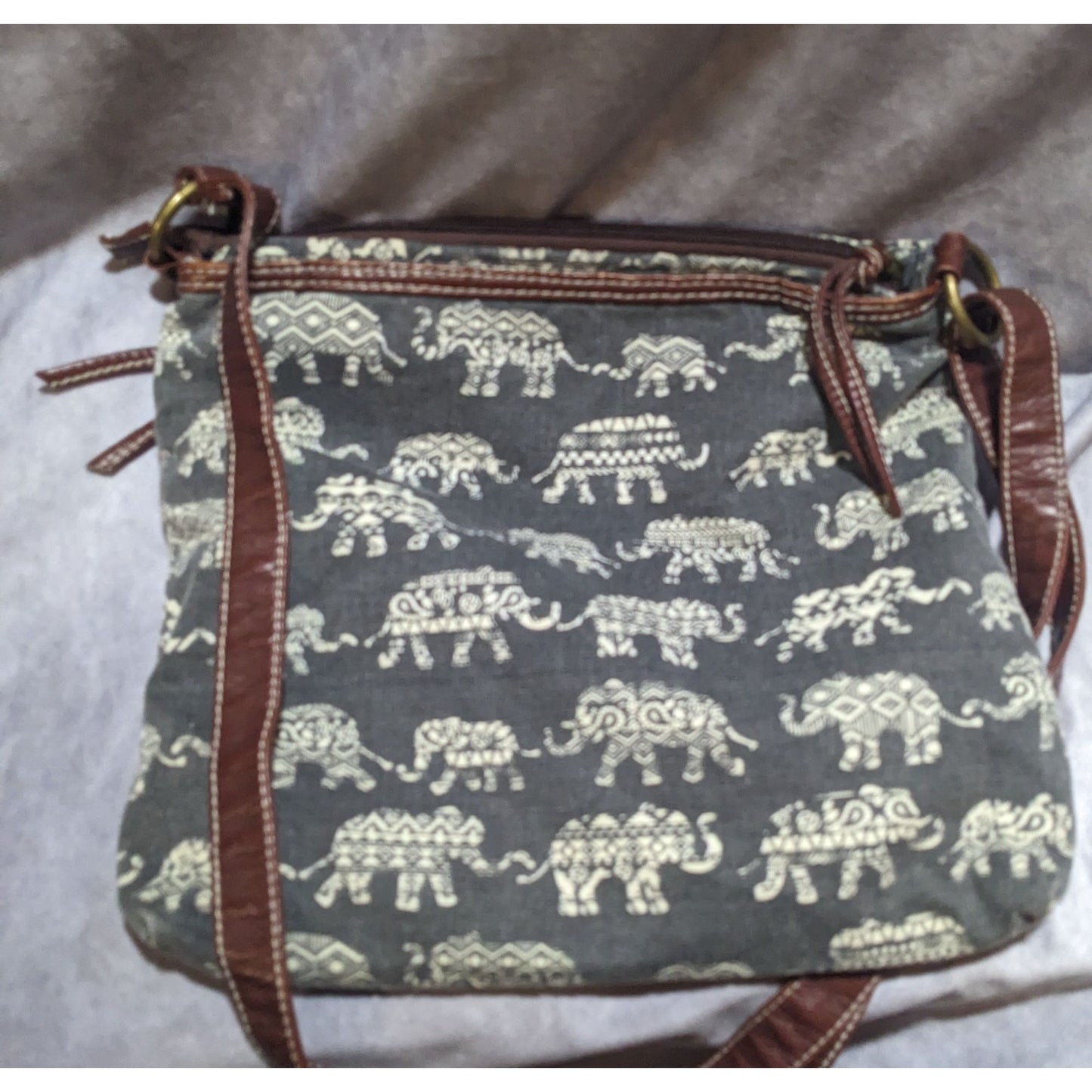 Bohemian Elephant Crossbody Bag