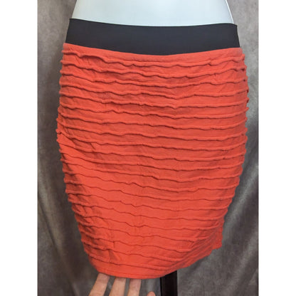 Forever 21 Salmon Textured Mini Skirt