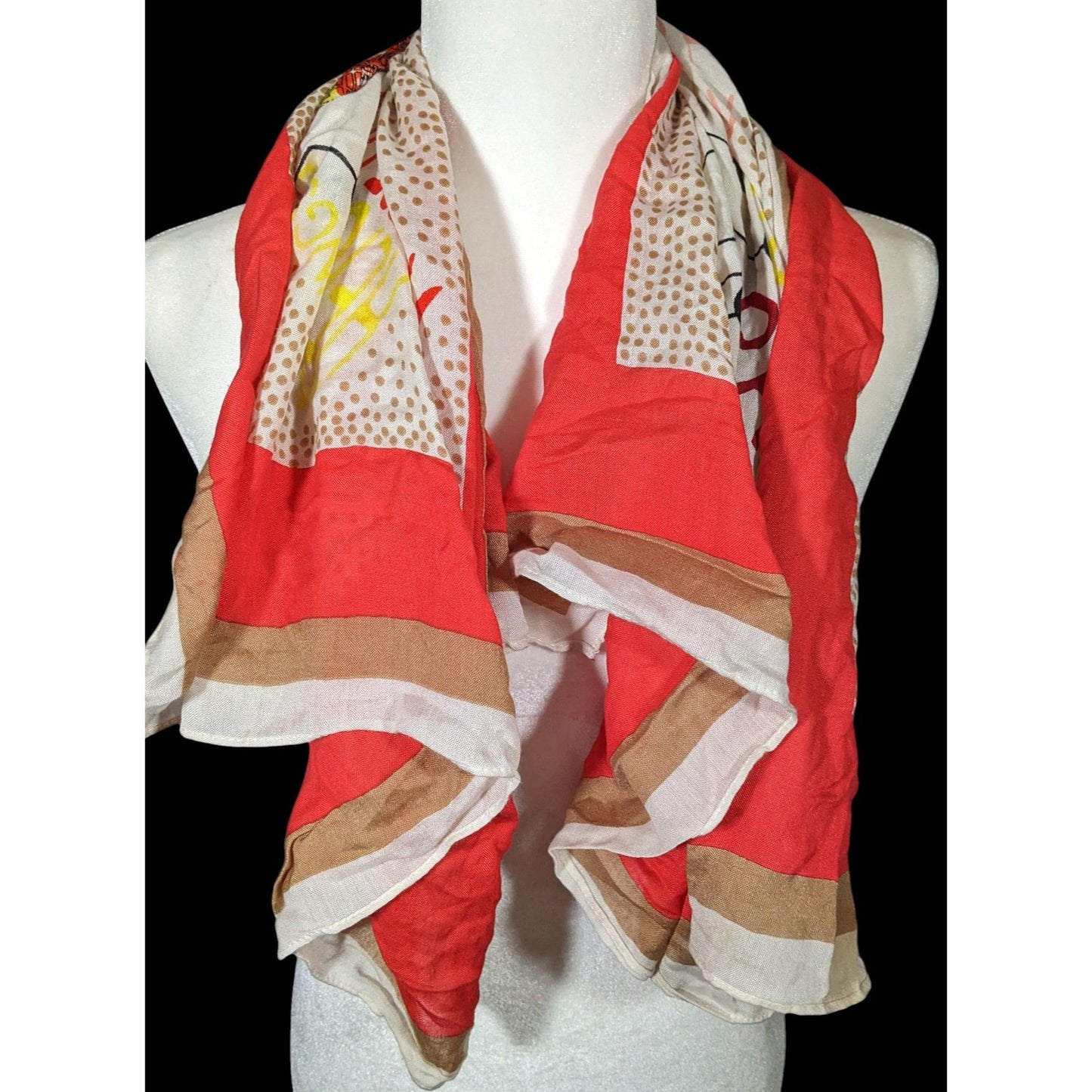 Madewell New York Map Printed Scarf/Shawl