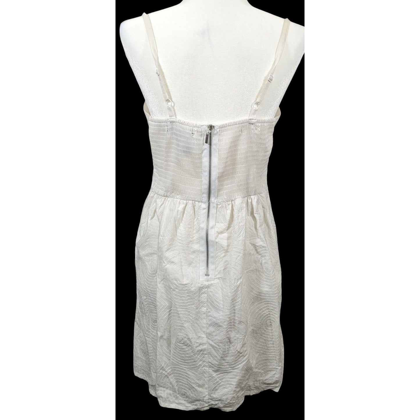 Summer White Y2K Embroidered Dress by Apostrophe