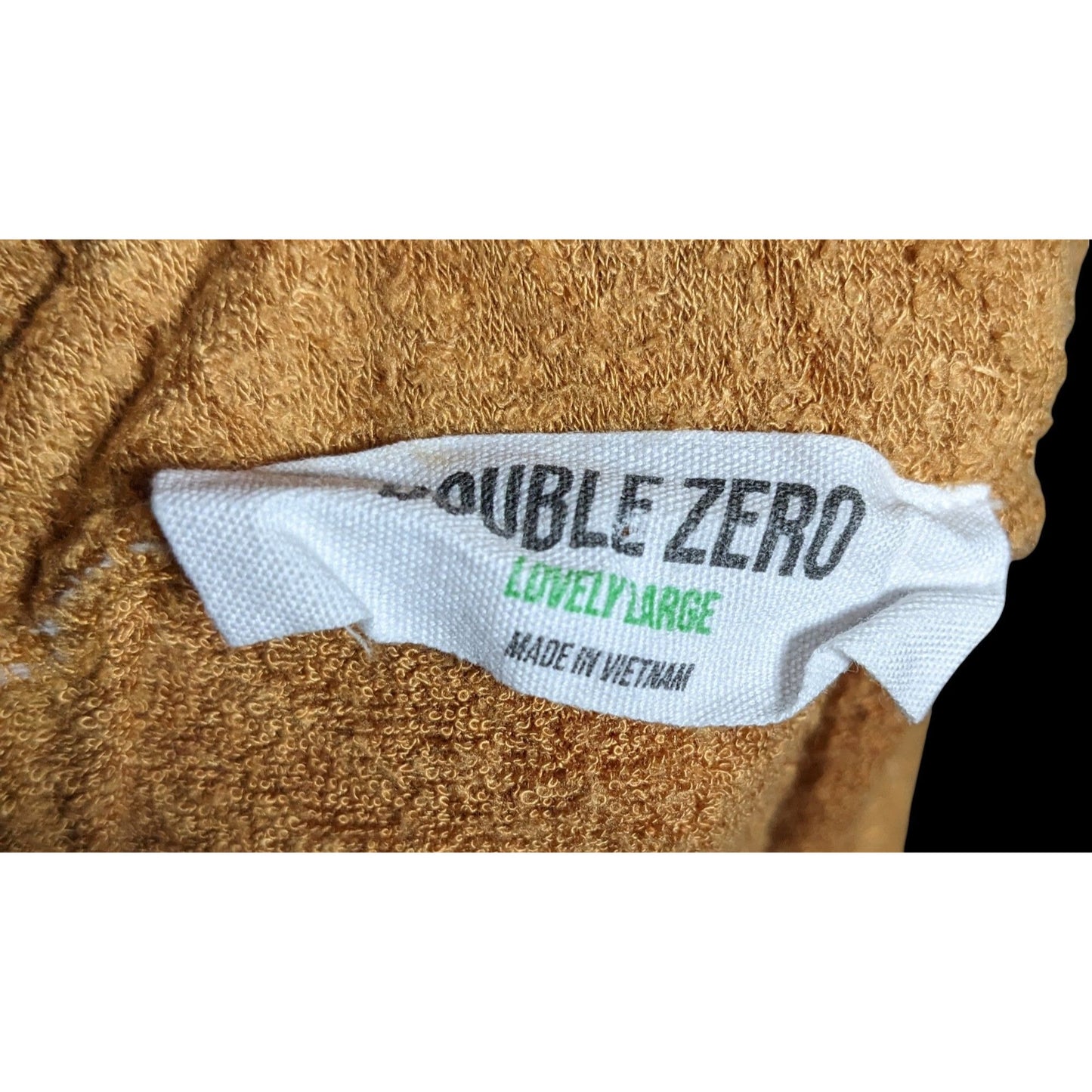 Double Zero Plush Brown Collared V-Neck Shirt