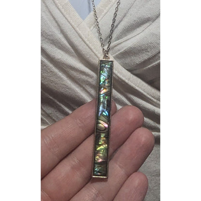 Abalone Pillar Necklace