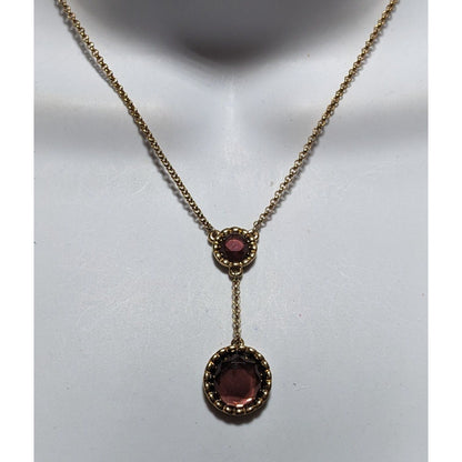 Liz Claiborne Gem Drop Necklace