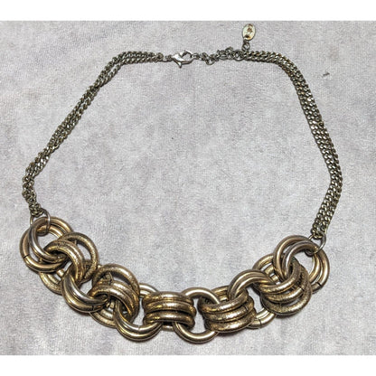 Icing Y2K Glam Chunky Gold Ring Necklace