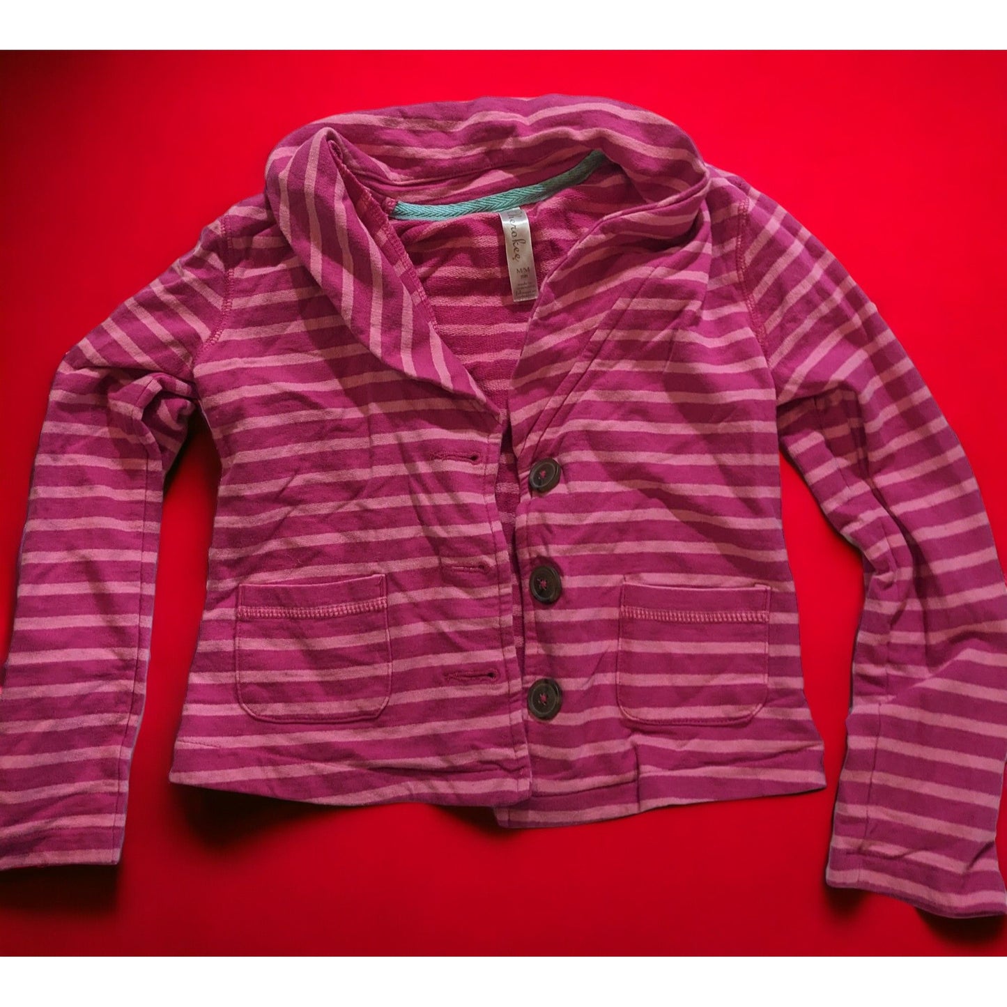 Cherokee Pink Striped Jacket