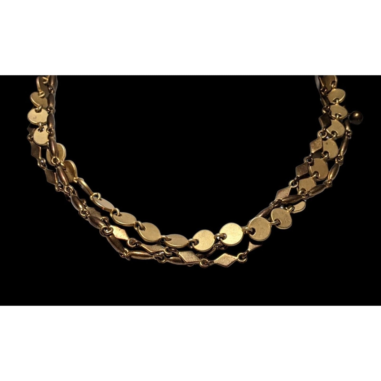 Premier Designs Gold Rush Chain Necklace