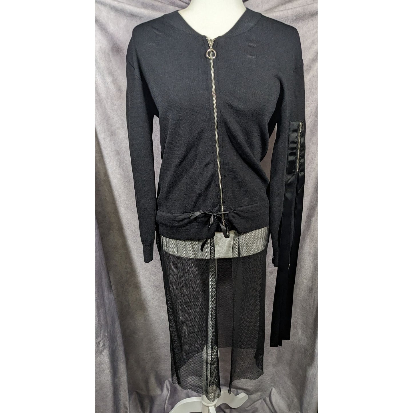 Lili Sodonio Molly Bracken Gothic Duster Jacket Size Small