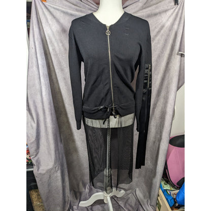 Lili Sodonio Molly Bracken Gothic Duster Jacket Size Small